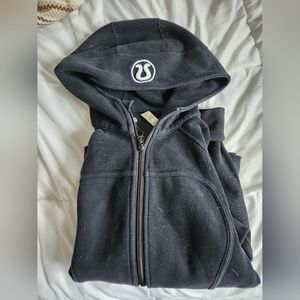 Black Lululemon Zip Up Hoodie